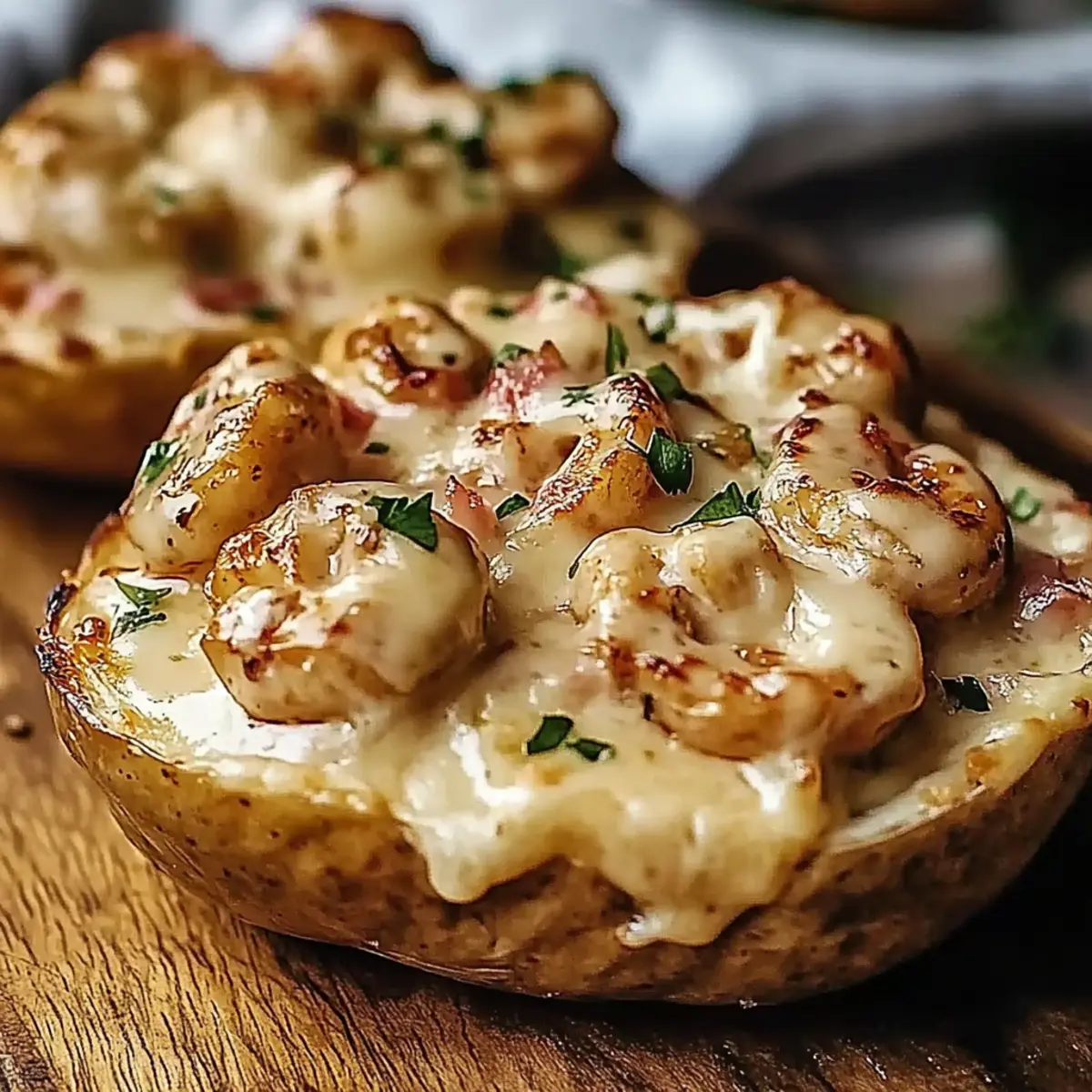 Southern-Style Seafood Stuffed Potatoes