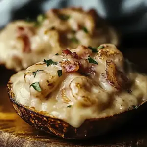 Southern-Style Seafood Stuffed Potatoes
