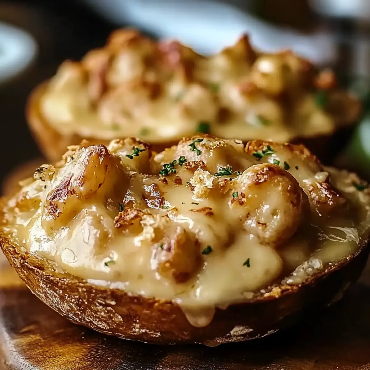 Southern-Style Seafood Stuffed Potatoes