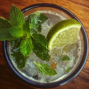 Sparkling Zesty Minty Non-Alcoholic Mojito