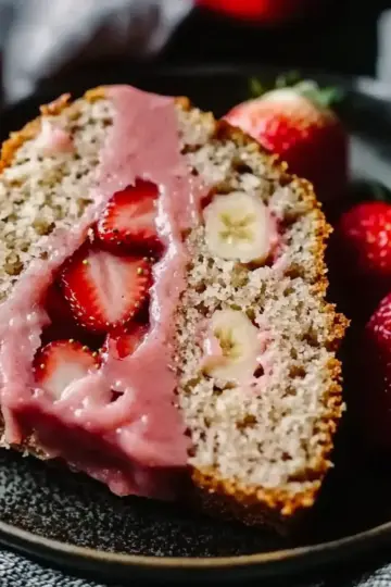 Strawberry Banana Bread