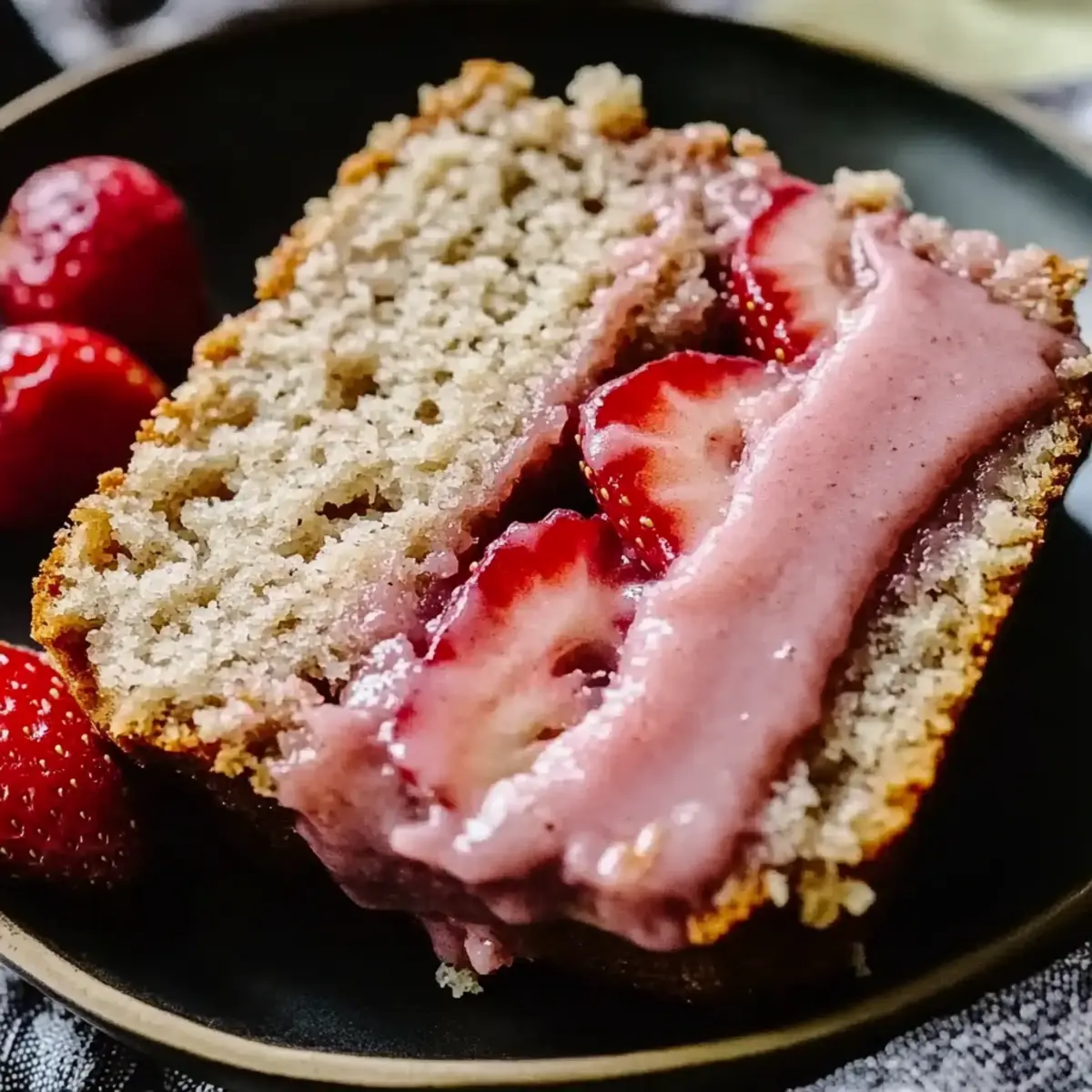 Strawberry Banana Bread