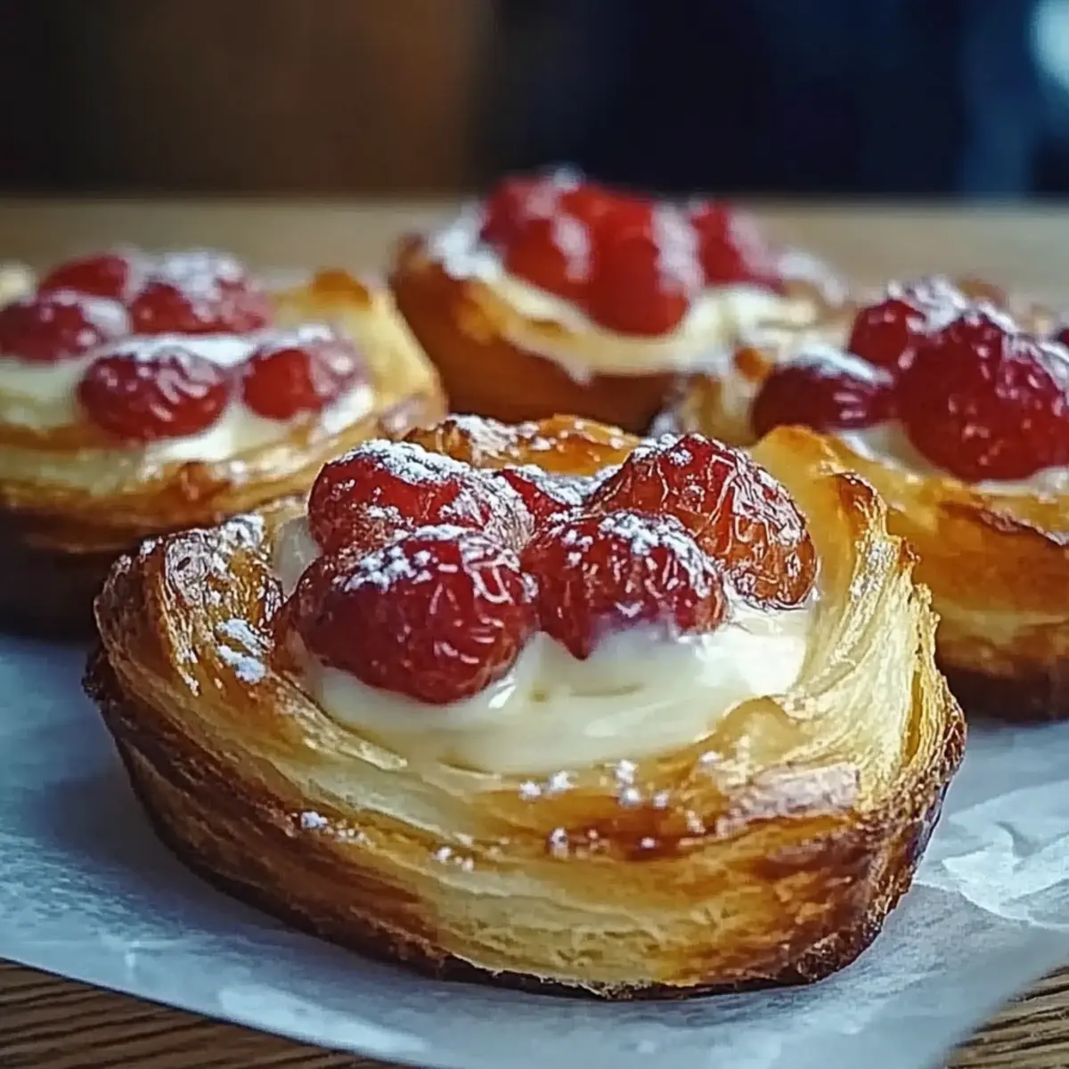 Strawberry Cream Cheese Danish