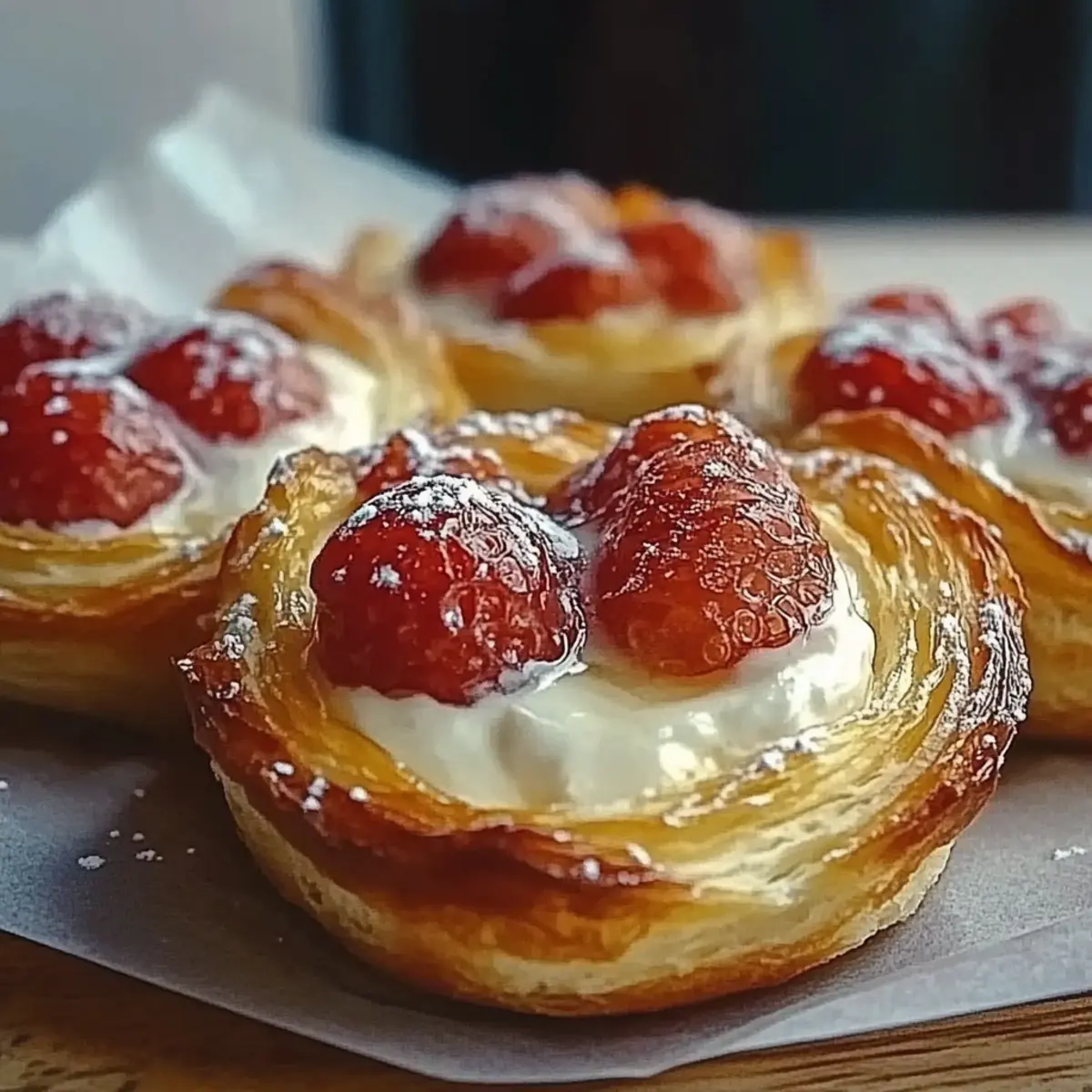 Strawberry Cream Cheese Danish