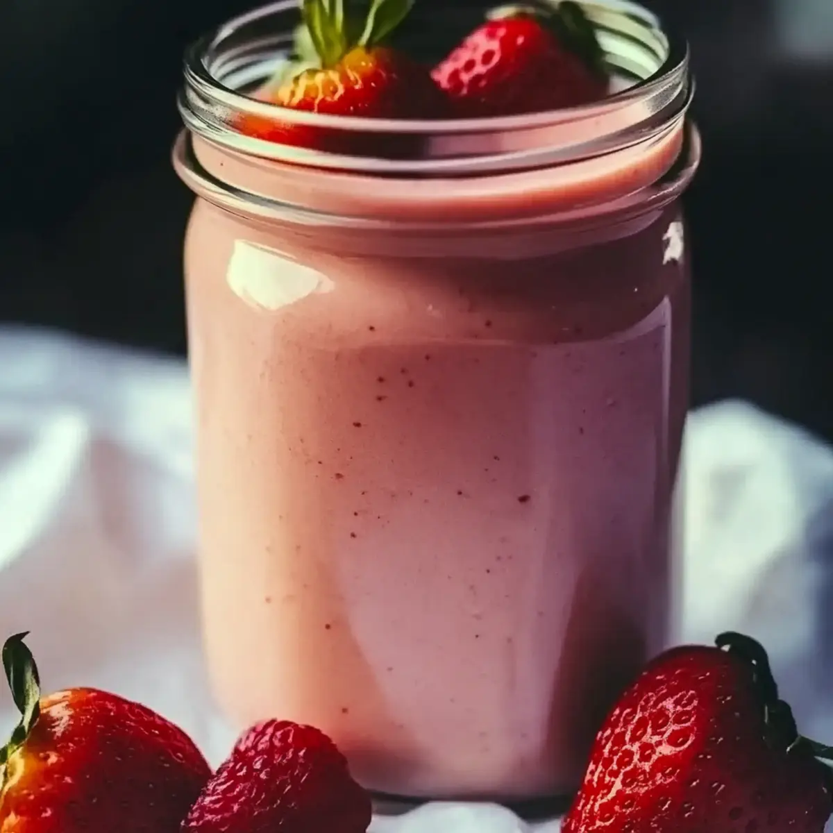 Strawberry Date Smoothie