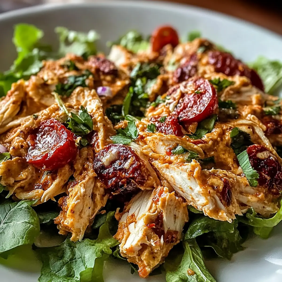 Sun-Dried Tomato Chicken Salad