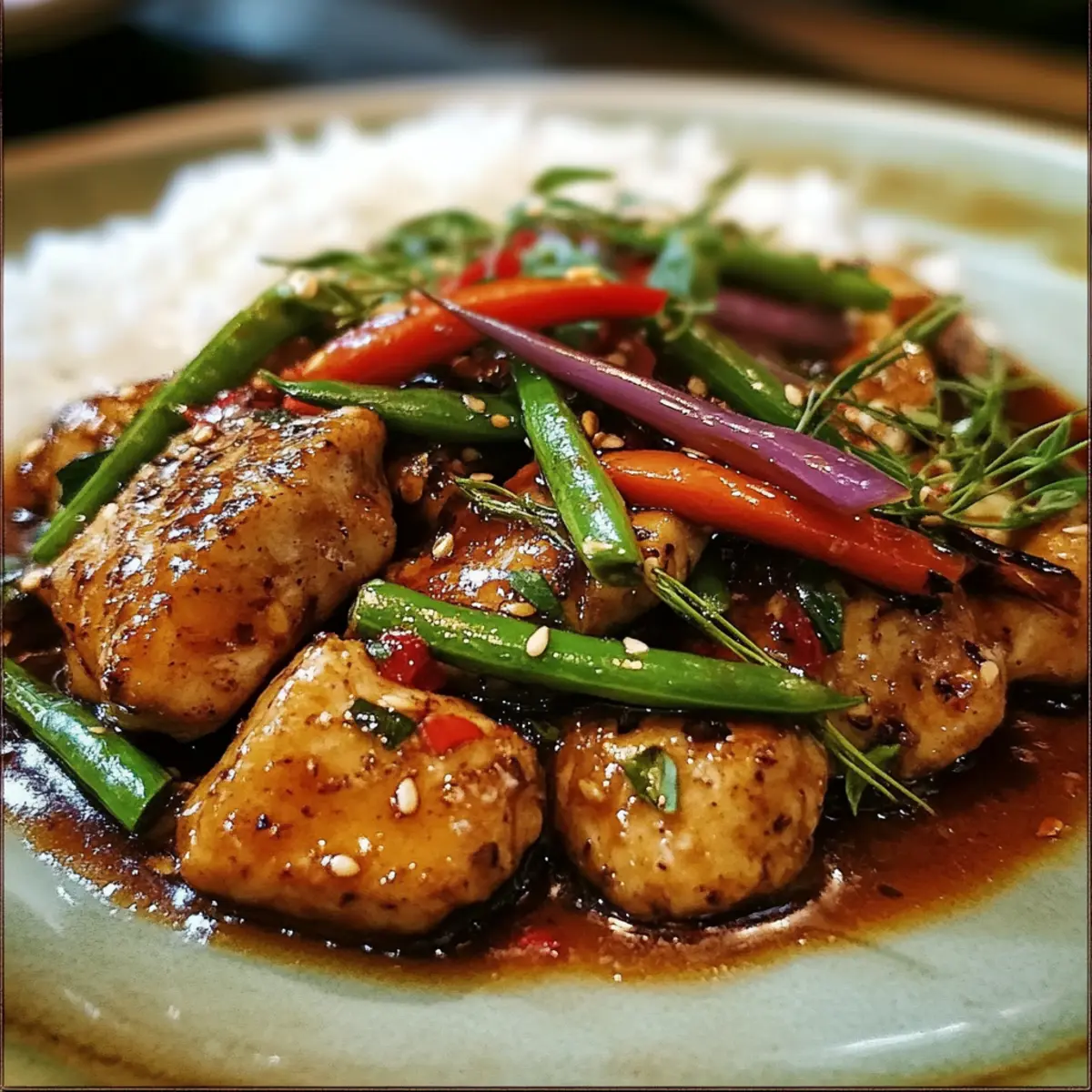 Sweet And Spicy Thai Chicken