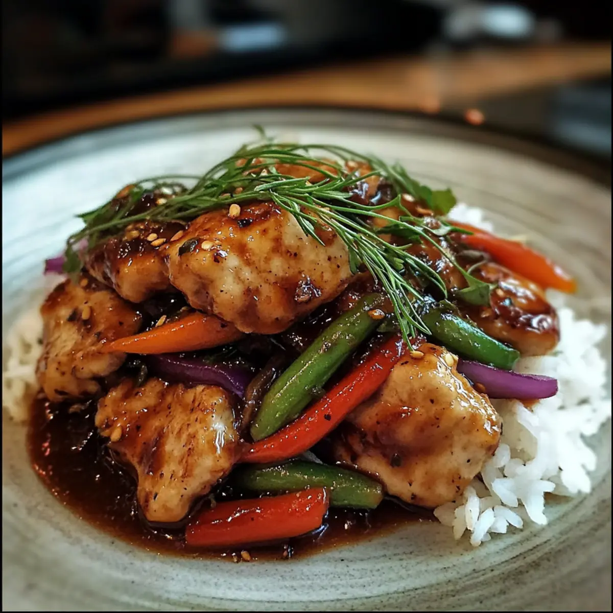 Sweet And Spicy Thai Chicken