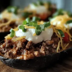 Taco Loaded Baked Potatoes
