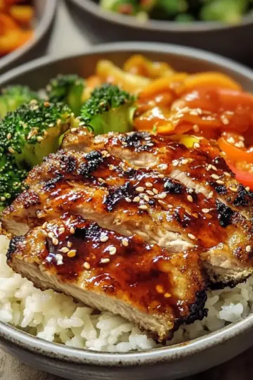 Teriyaki Chicken Bowls