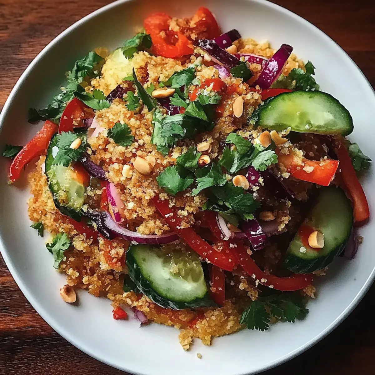 Thai Quinoa Crunch Salad