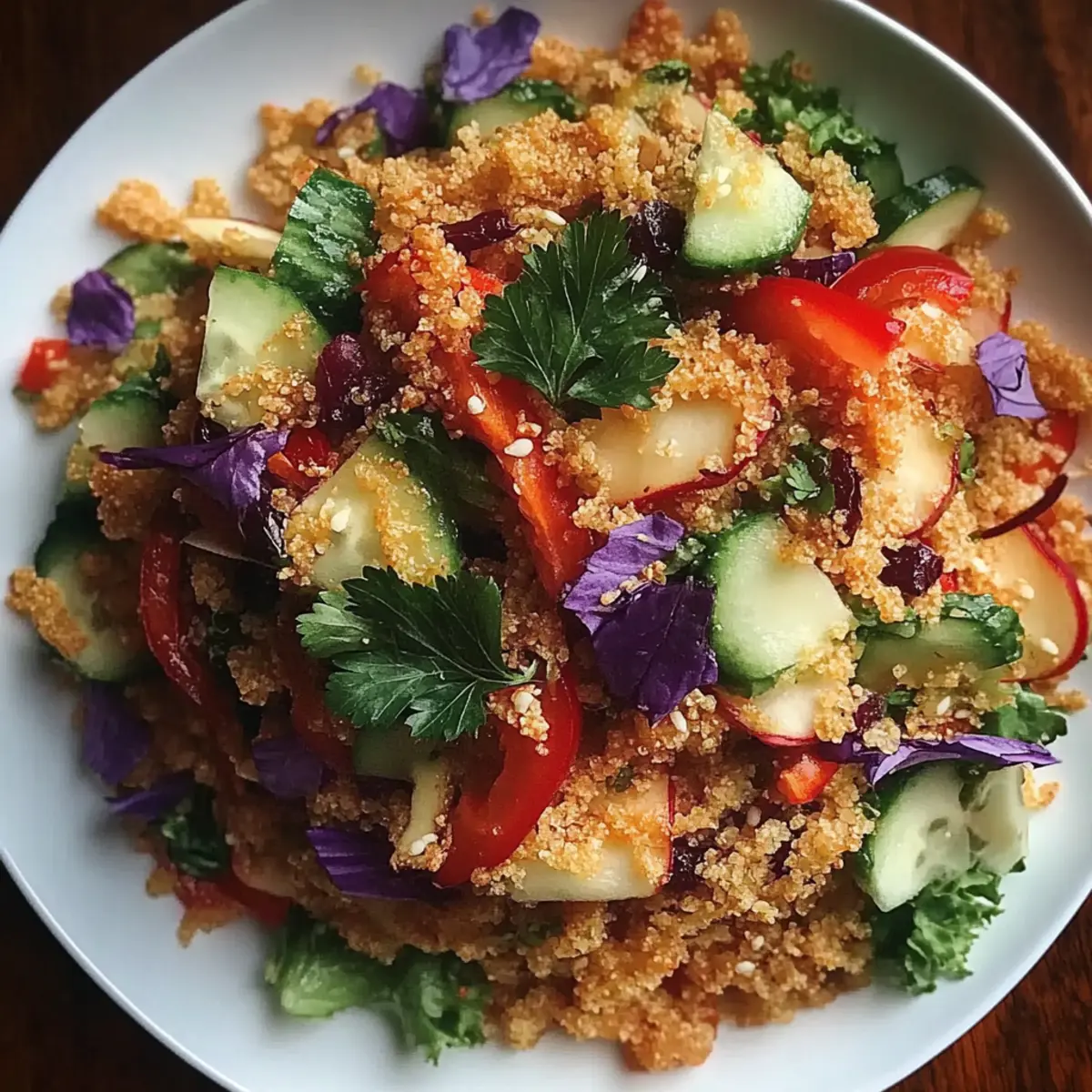 Thai Quinoa Crunch Salad