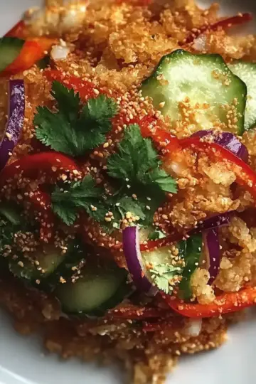 Thai Quinoa Crunch Salad