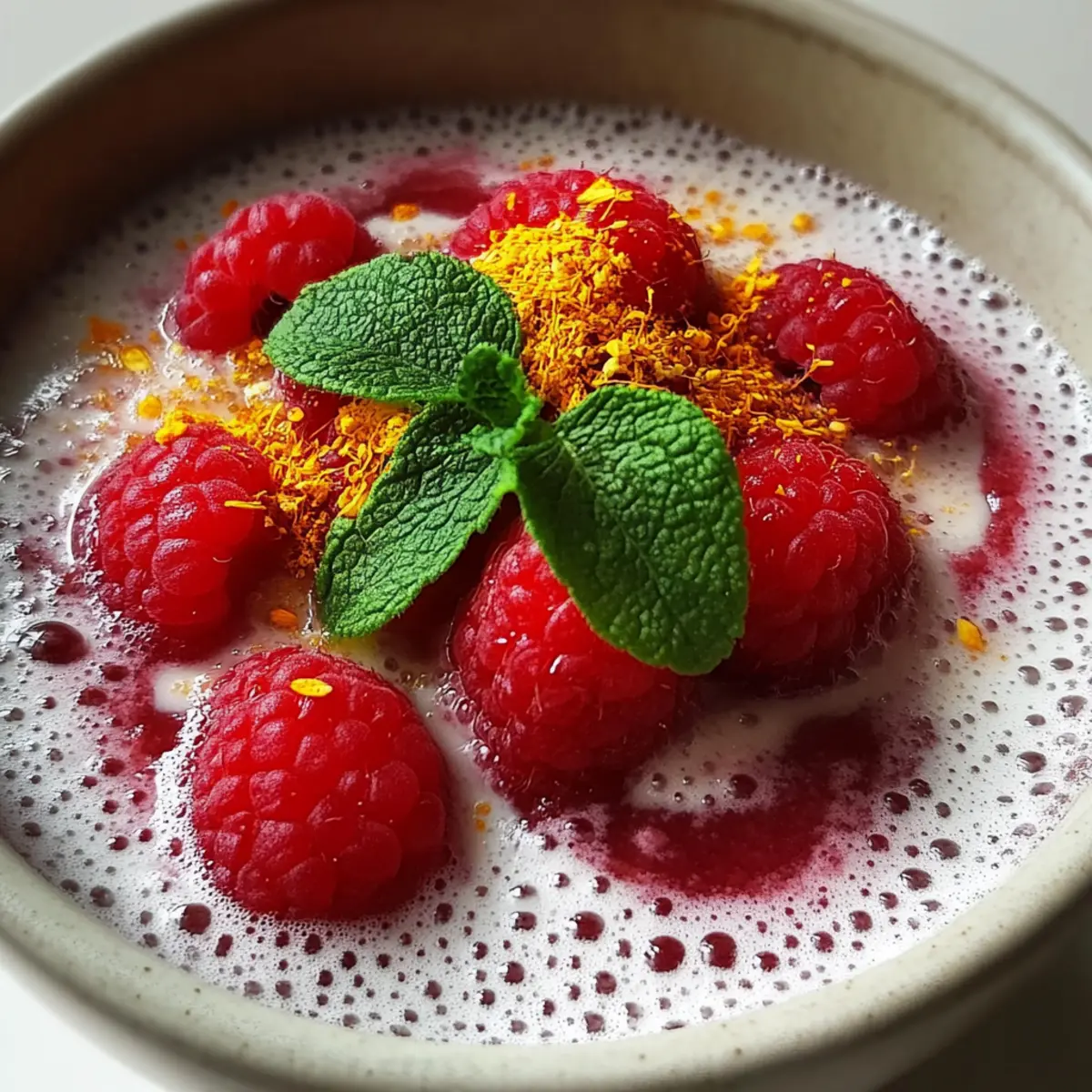 Vegan Raspberry Chia Pudding