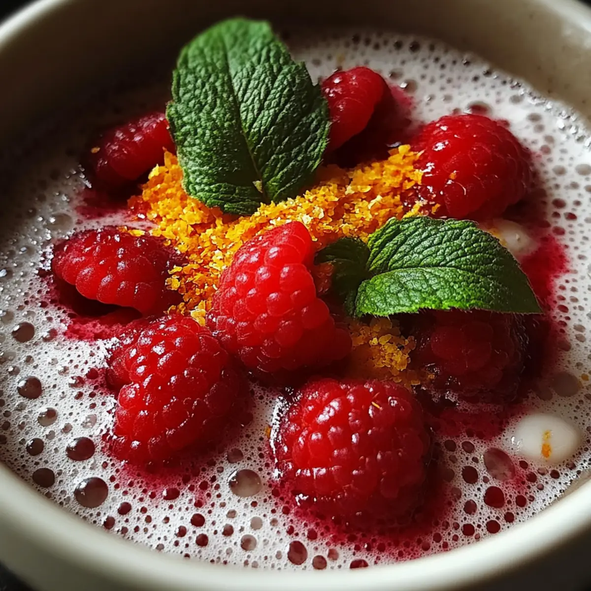Vegan Raspberry Chia Pudding