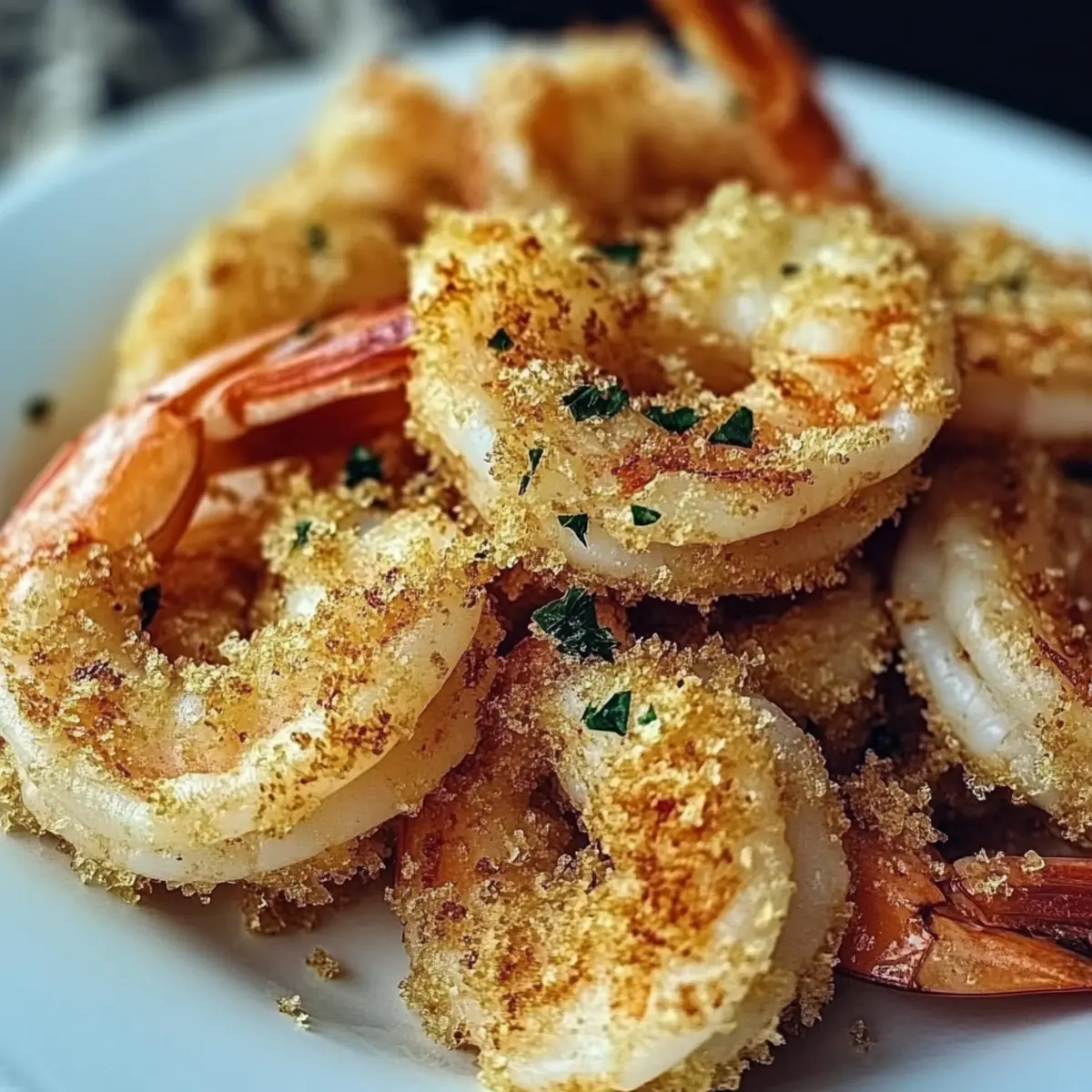 Air Fryer Garlic Parmesan Shrimp