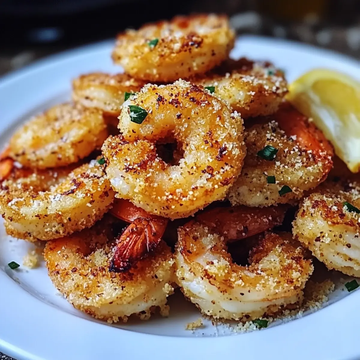 Air Fryer Garlic Parmesan Shrimp