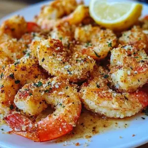 Air Fryer Garlic Parmesan Shrimp