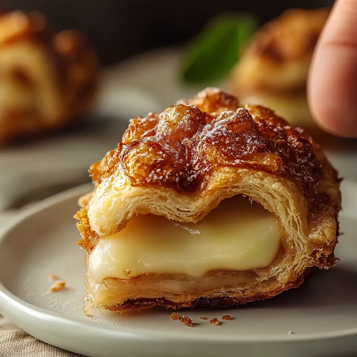 Cheesecake Stuffed Apple Pies