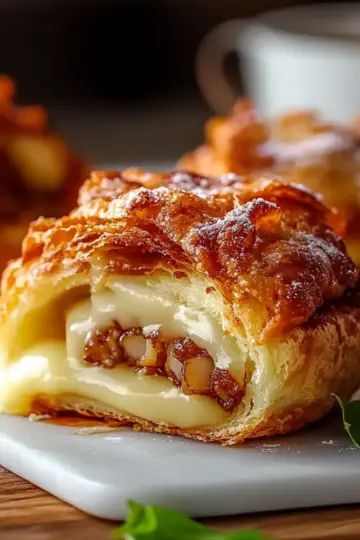 Cheesecake Stuffed Apple Pies
