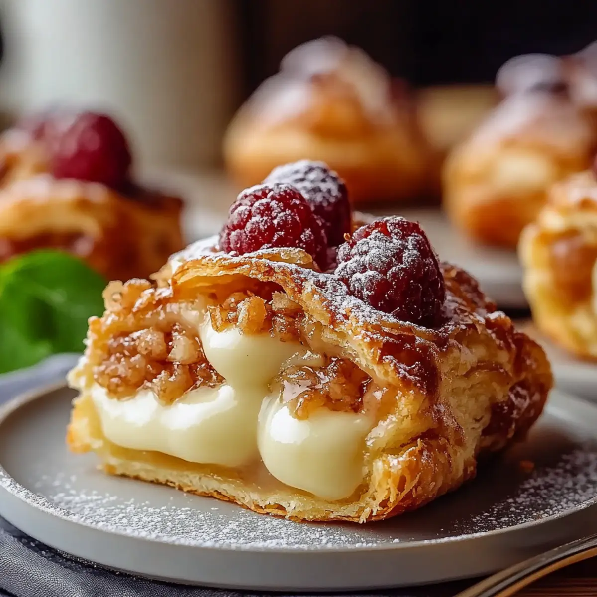 Cheesecake Stuffed Apple Pies