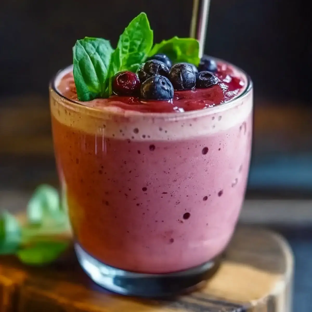 Cherry Spinach Smoothie