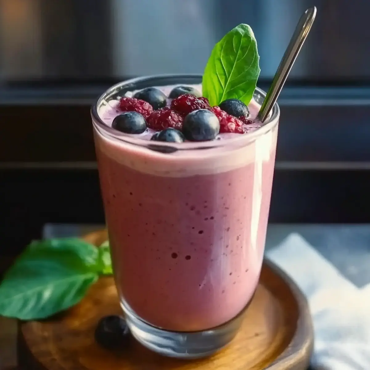 Cherry Spinach Smoothie