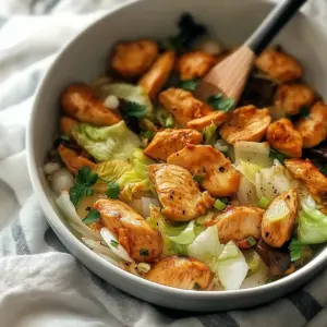 Chicken And Cabbage Stir Fry