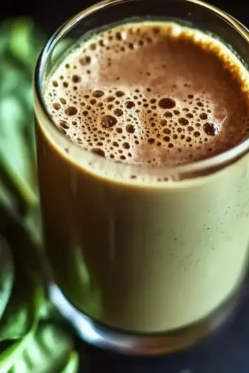 Chocolate Spinach Smoothie