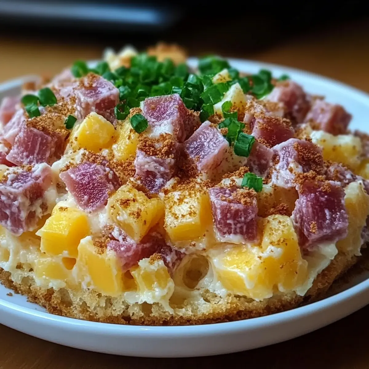 Crockpot Ham and Potato Casserole