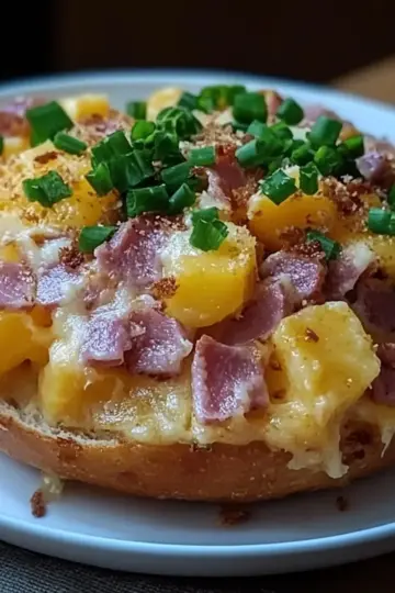 Crockpot Ham and Potato Casserole