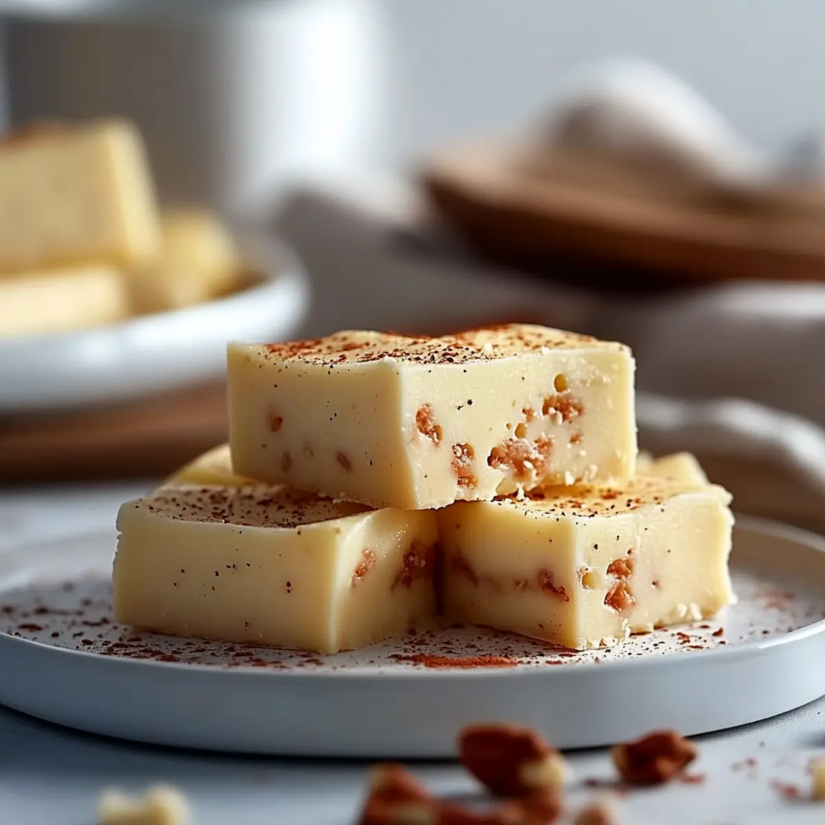 Eggnog Fudge