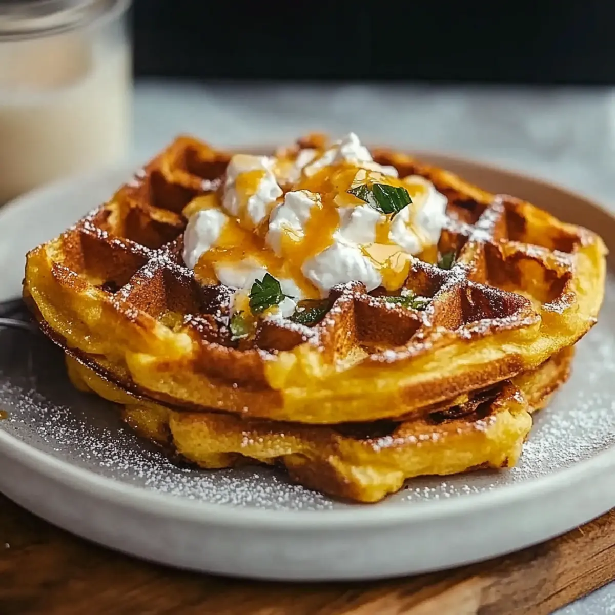 Gluten Free Sweet Potato Waffles
