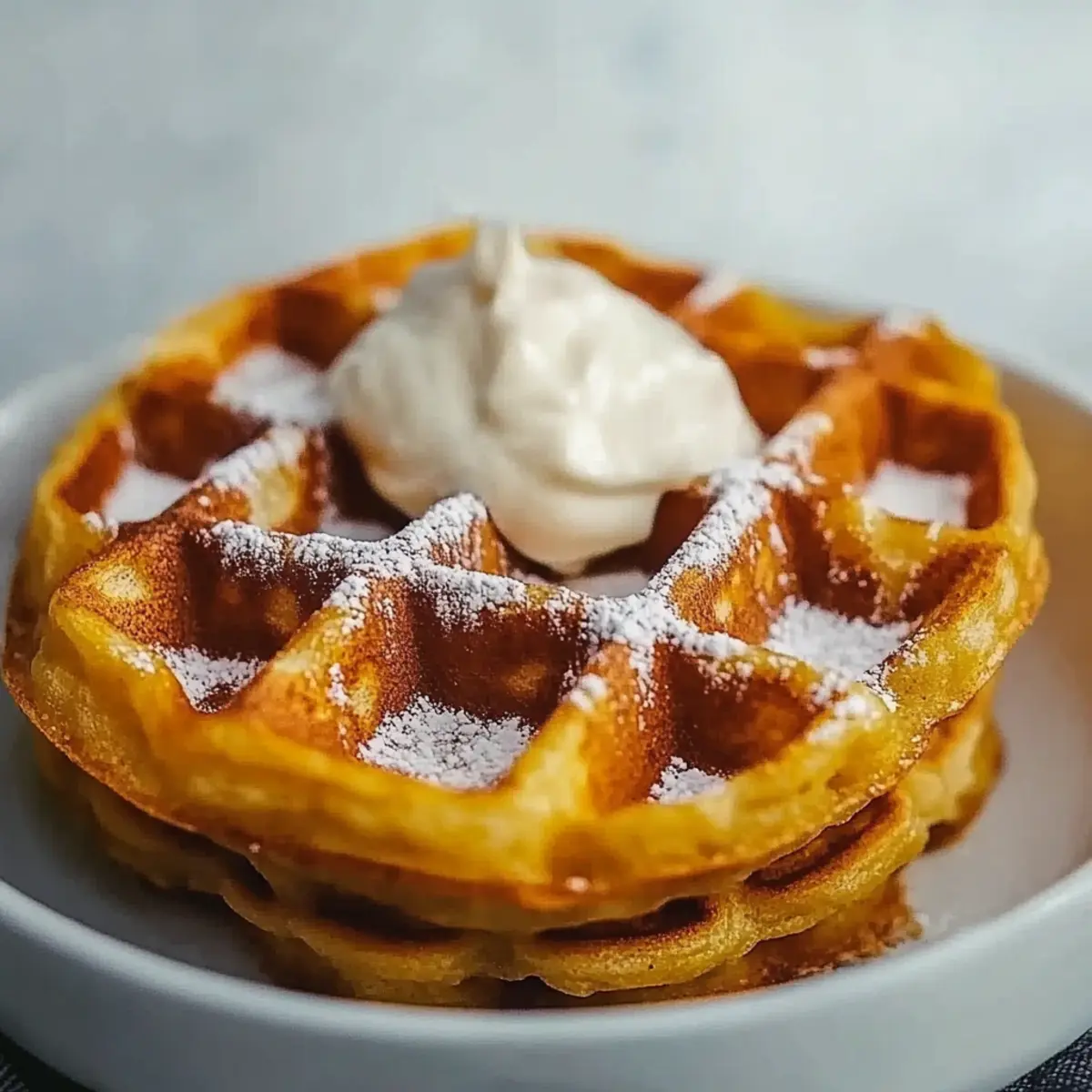 Gluten Free Sweet Potato Waffles