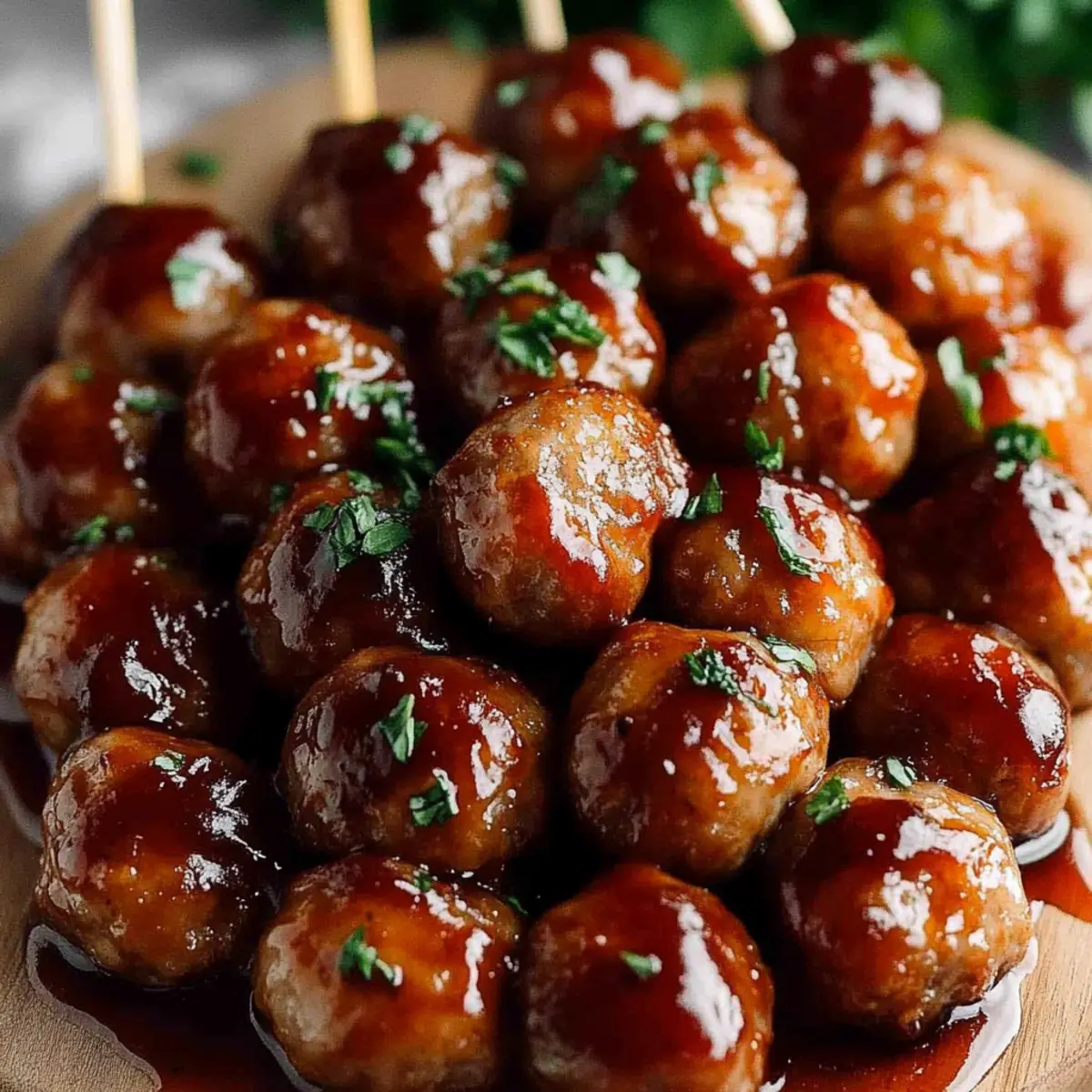 Grape Jelly Sausage Meatballs