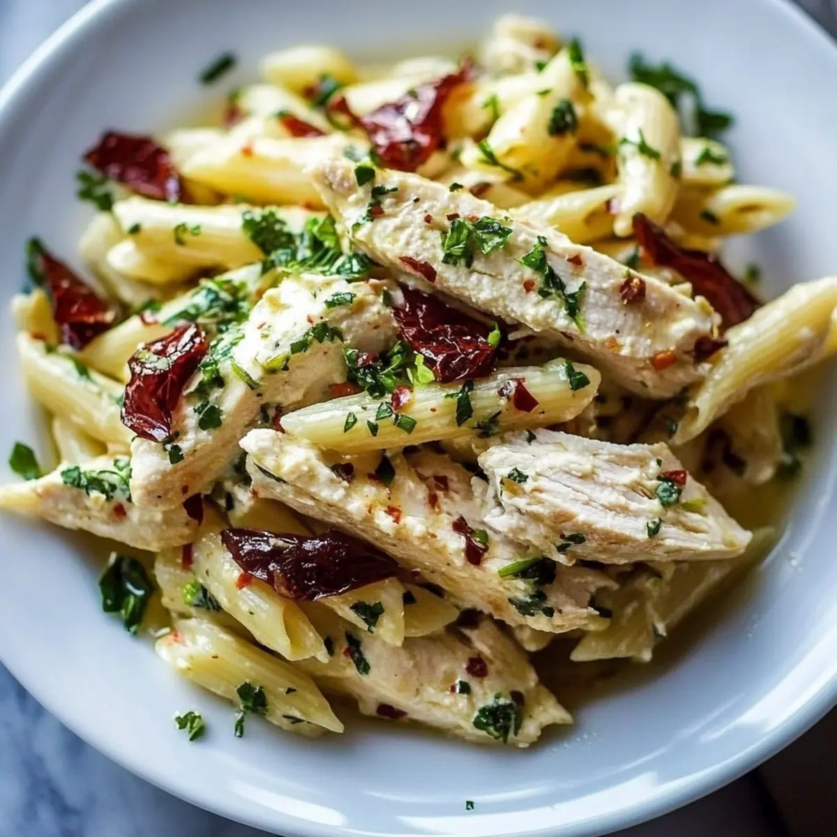 Marry Me Chicken Pasta