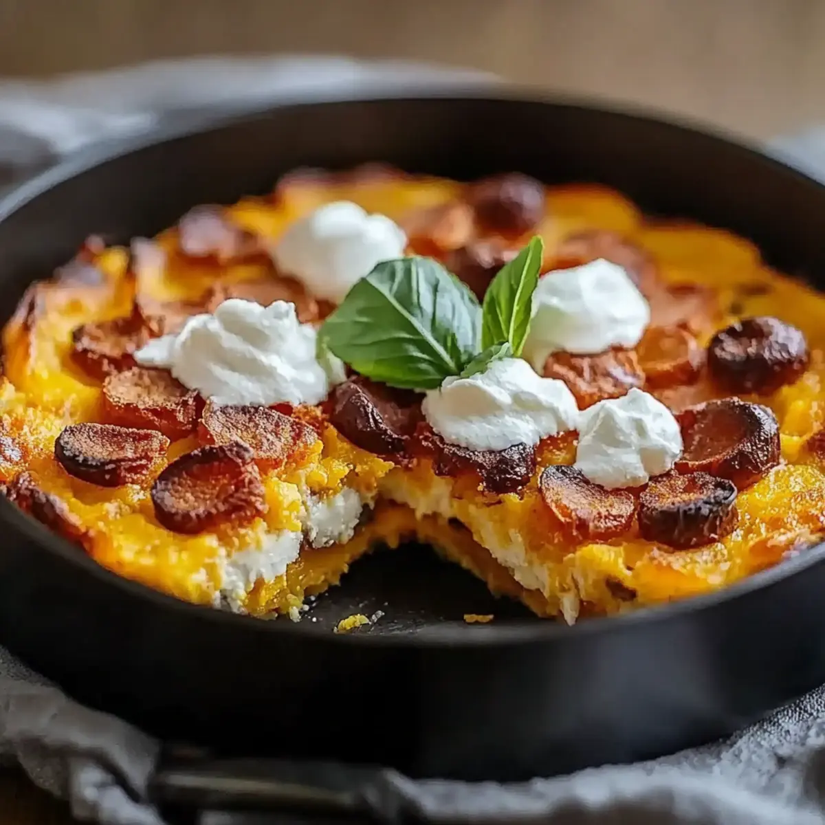 Protein-Packed Sweet Potato Egg Casserole
