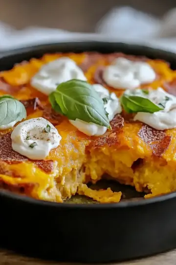 Protein-Packed Sweet Potato Egg Casserole