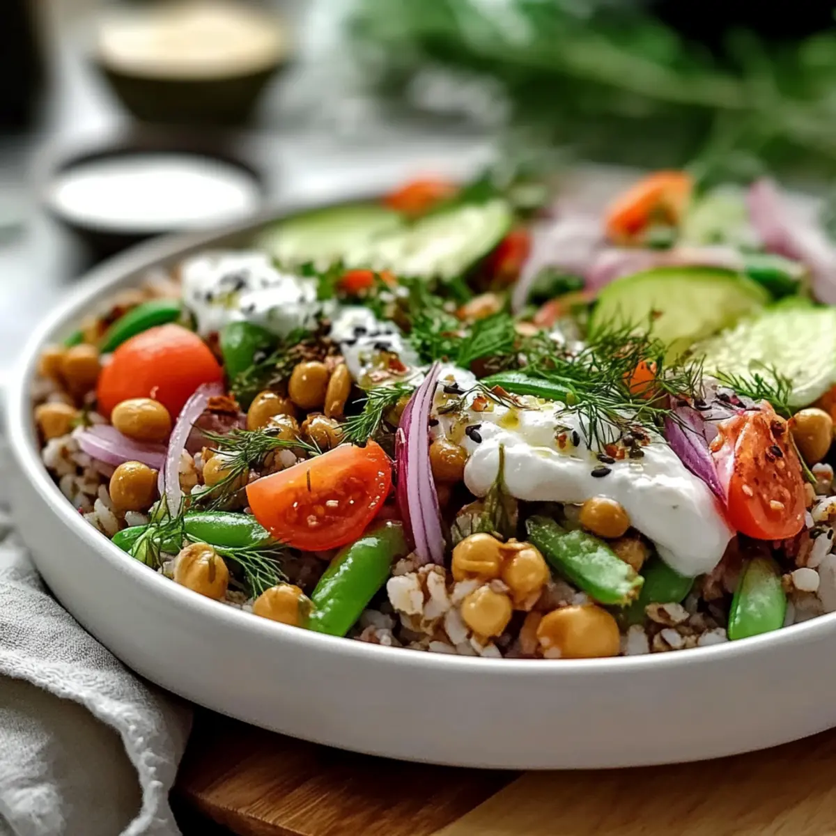 Protein Packed Mediterranean Lentil Salad