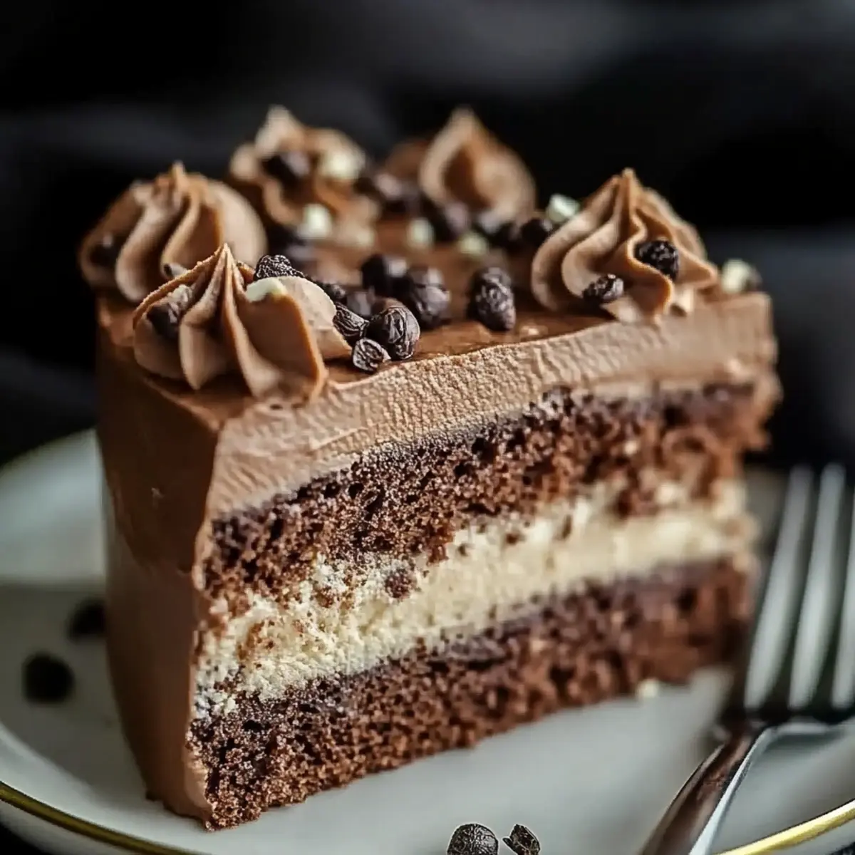 Rich Coffee Chocolate Cake