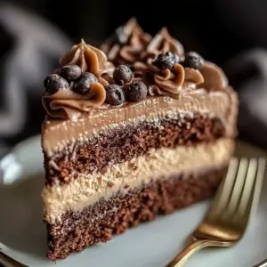 Rich Coffee Chocolate Cake