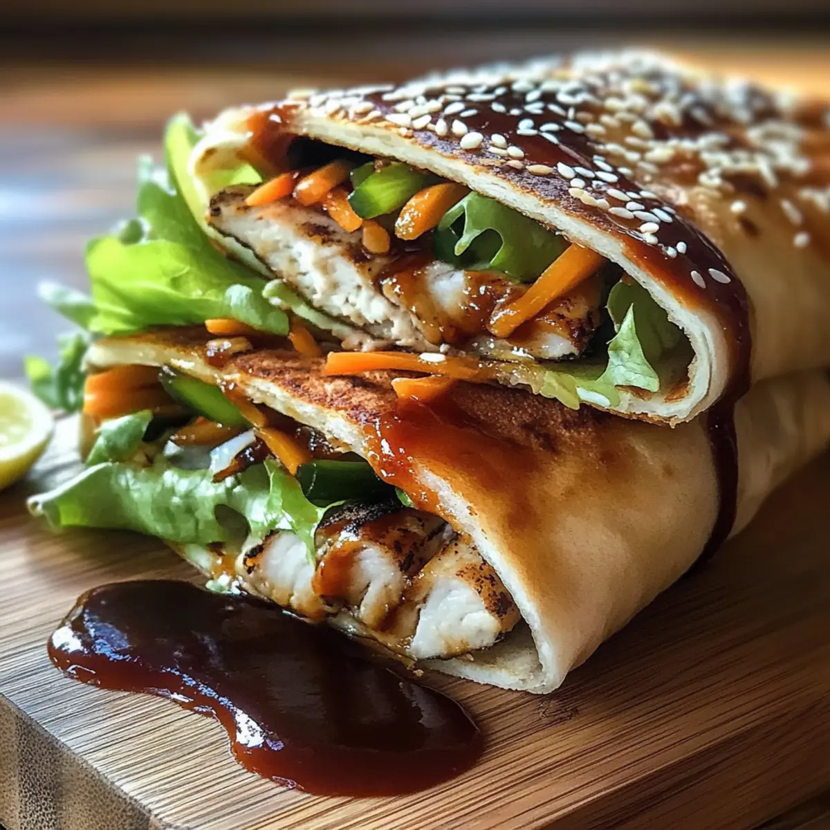 Teriyaki Chicken Wrap
