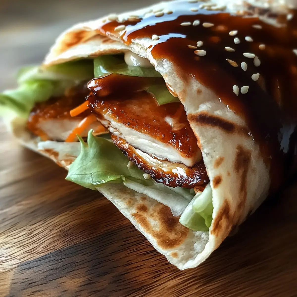 Teriyaki Chicken Wrap