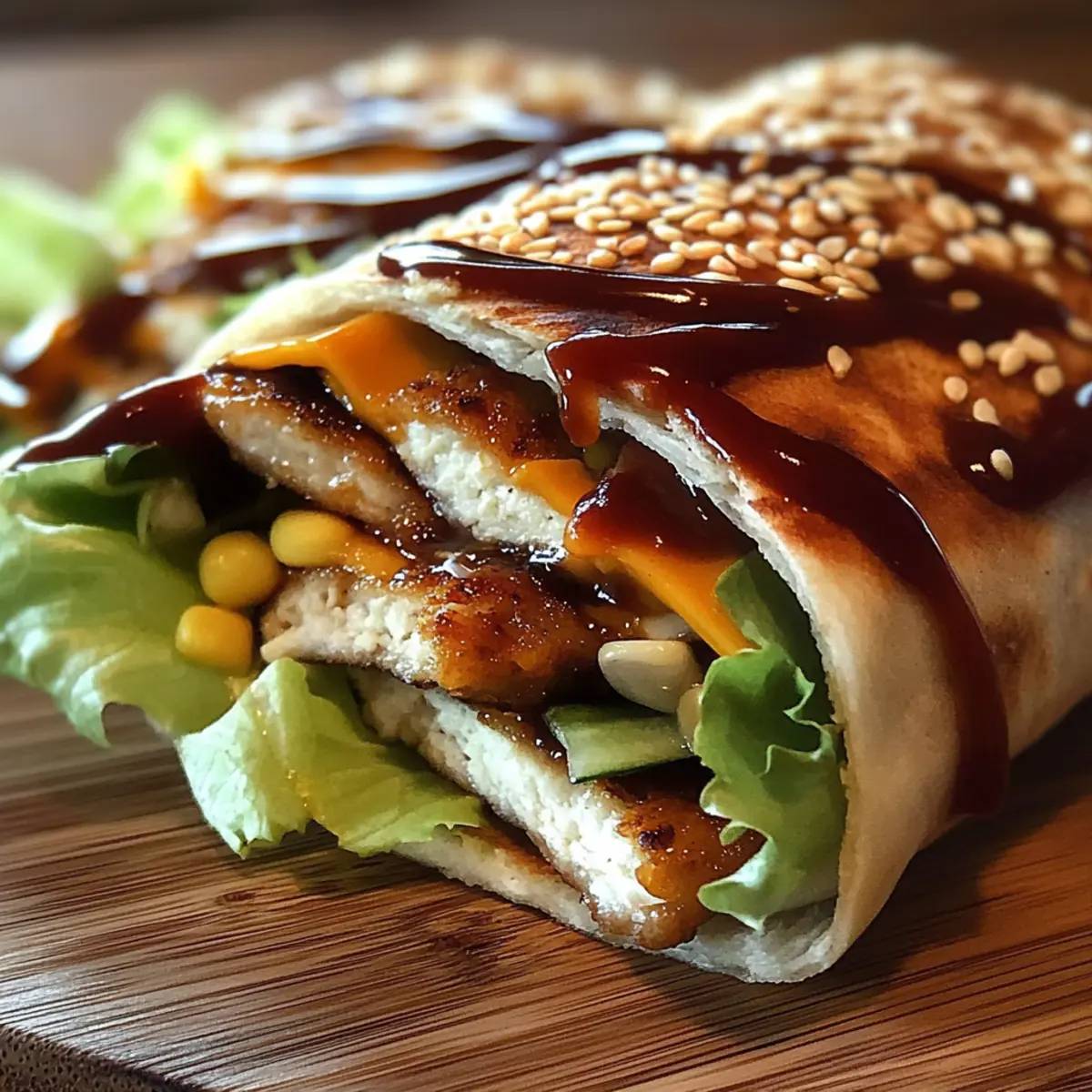 Teriyaki Chicken Wrap