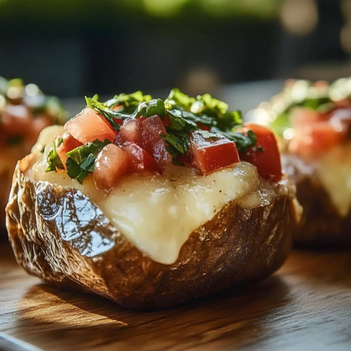 Baked Potatoes on the Blackstone Griddle