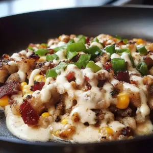 Blackstone Chicken Bacon Ranch Skillet