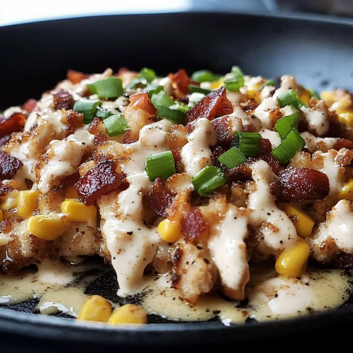 Blackstone Chicken Bacon Ranch Skillet