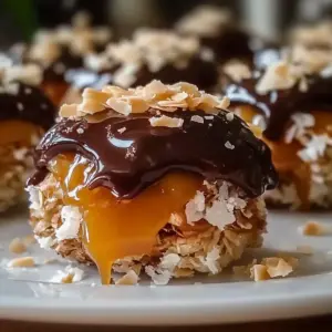 No-Bake Samoa Cookie Bites