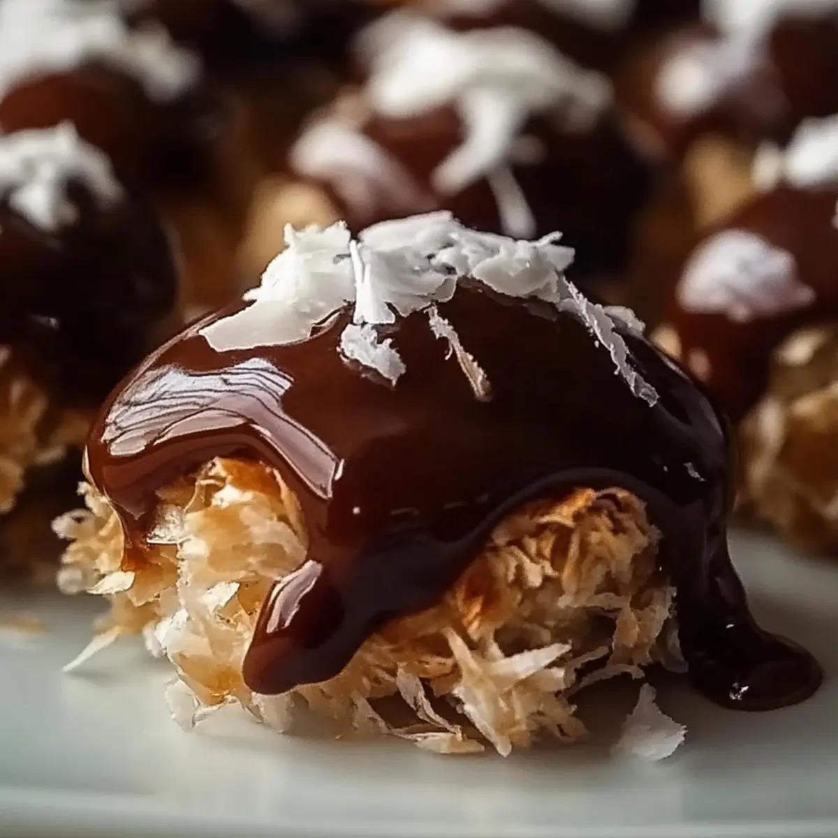 No-Bake Samoa Cookie Bites